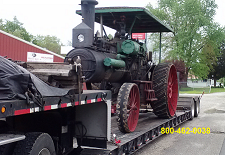 steam tractor shipping